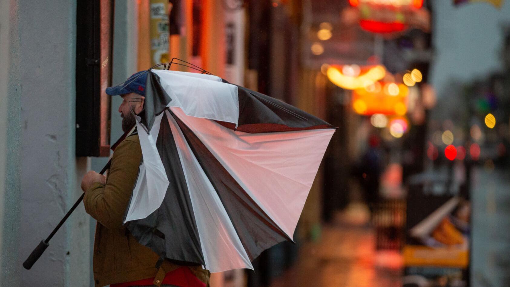 Photos: Wet and windy weather invades the New Orleans area
